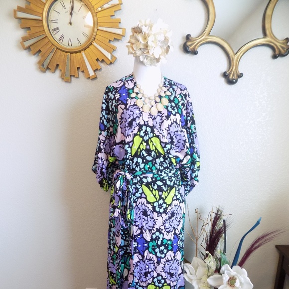 Melissa McCarthy Seven7 Dresses & Skirts - Plus Size Wrap Dress